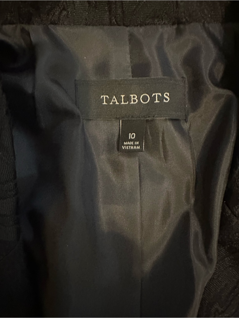 Talbots Cropped Blazer - Picture 4 of 4